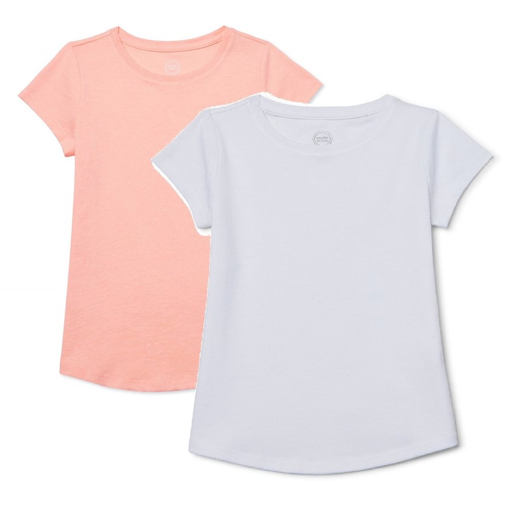 2 for $15 - NEW Wonder Nation Kid Tough Short Sleeve T-Shirt 2 Pack